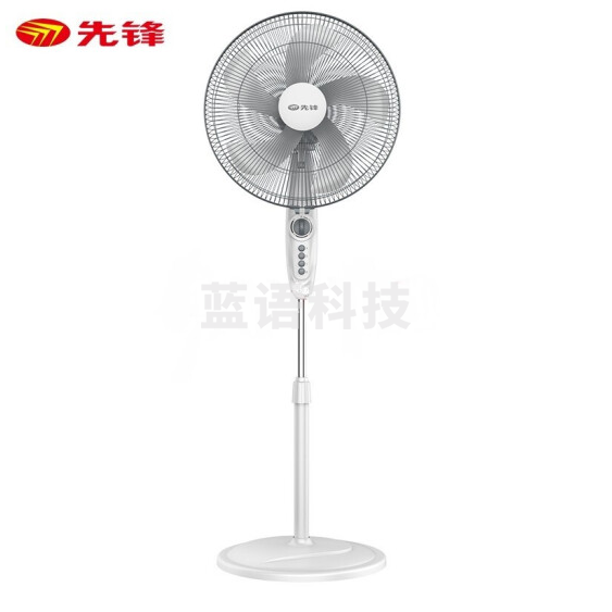 先锋 风扇 落地扇 90度摆头3档风速 1小时定时 居家卧室客厅各种场合 FS40-11B