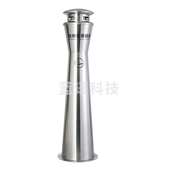 不锈钢立式烟灰桶  烟灰柱烟蒂柱  270*110cm  货号：YC