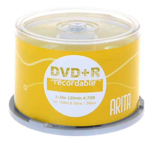 铼德  e时代系列 DVD+R 16速4.7G 空白光盘 50片装 /光碟/刻录盘