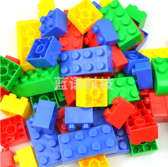 塑料积木/拼装套装小孩儿童玩具早教玩具拼插 （5019拼插积木）