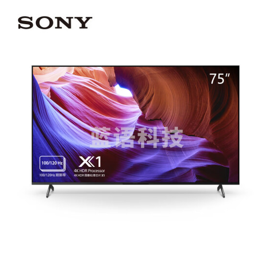 索尼（SONY）KD-75X85K 4K HDR 全面屏 120Hz高刷黑色 75英寸