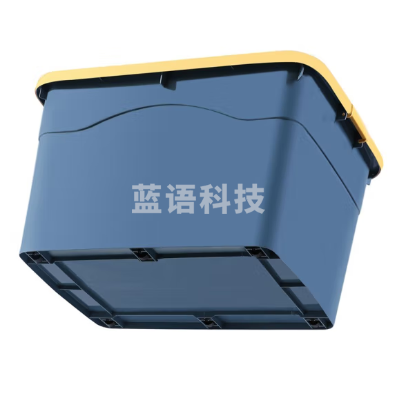 凡高 40升收纳箱储物箱 整理箱45.5 *34 *26.5cm 蓝色