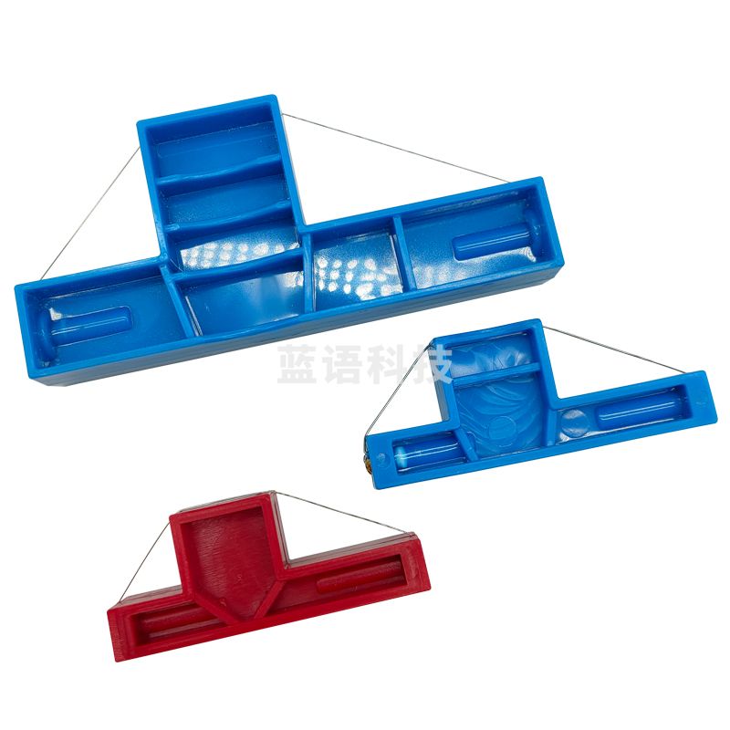 陶泥斜角切割工具 泥塑切角器   3个/套 货号：JC