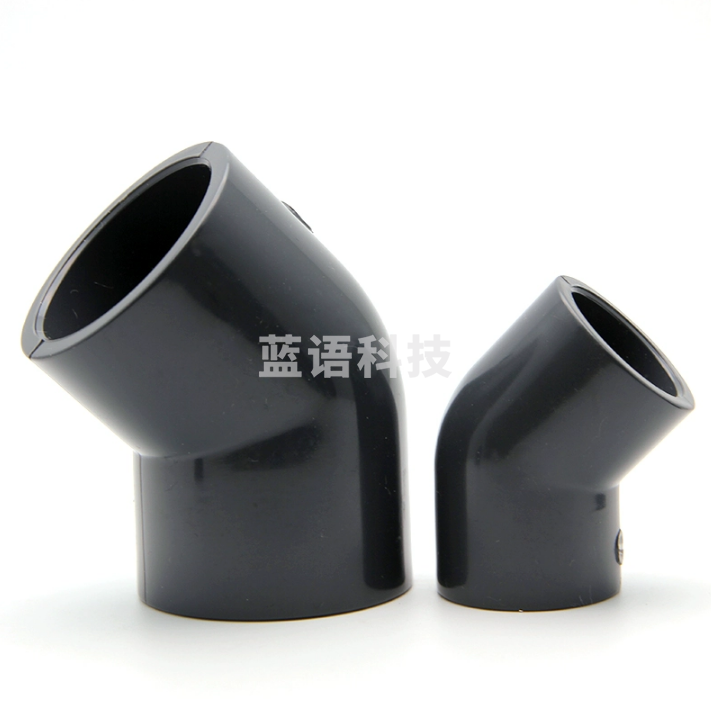ABS弯头  45°弯头  50mm  货号：JC