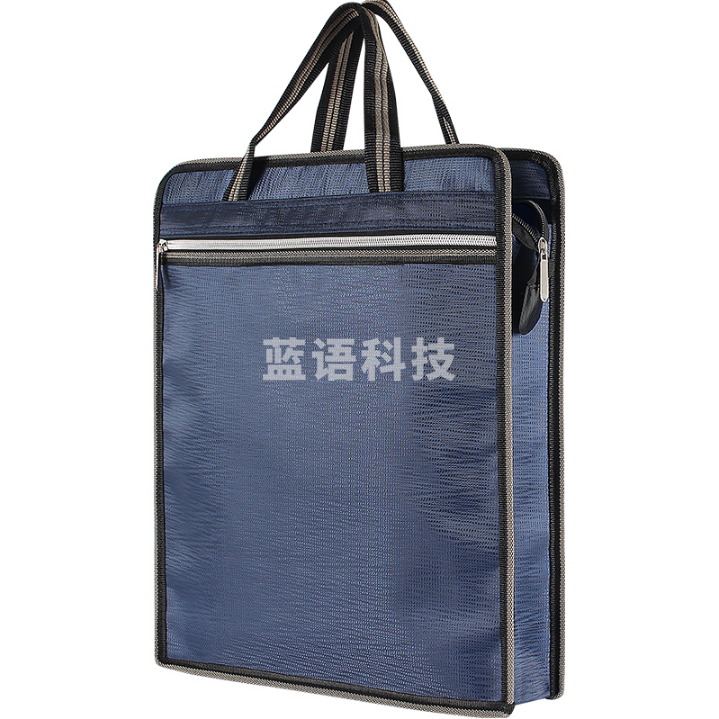 牛津布文件袋手提大容量竖款收纳袋 38*31*8cm  货号：JC