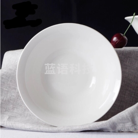 密胺白色碗  汤碗 米饭碗  140mm 货号：JC