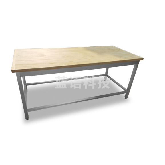 木面工作台 厨房木面案板台 1400*800*800mm  货号：JC