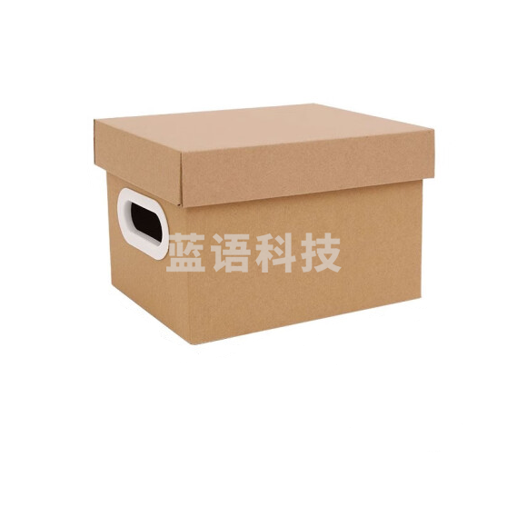 带盖搬家可涂鸦收纳纸箱   打包箱  36*20*20cm   货号：JC