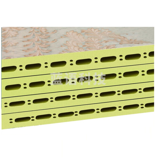 竹木纤维墙板集成板墙木饰面板 1m*40cm*9mm  单位；平米