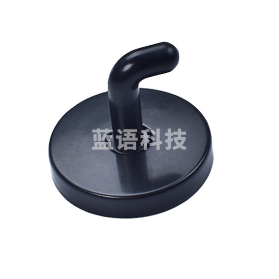 公共卫生间隔断挂钩 五金塑料配件黑色尼龙挂钩 衣帽钩  货号：NK