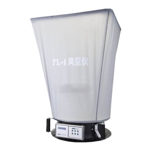 JISENPUERFL-1数显式风量仪管道风口风量测定仪车间洁净度空调电罩流检测仪 触摸屏数显风量仪