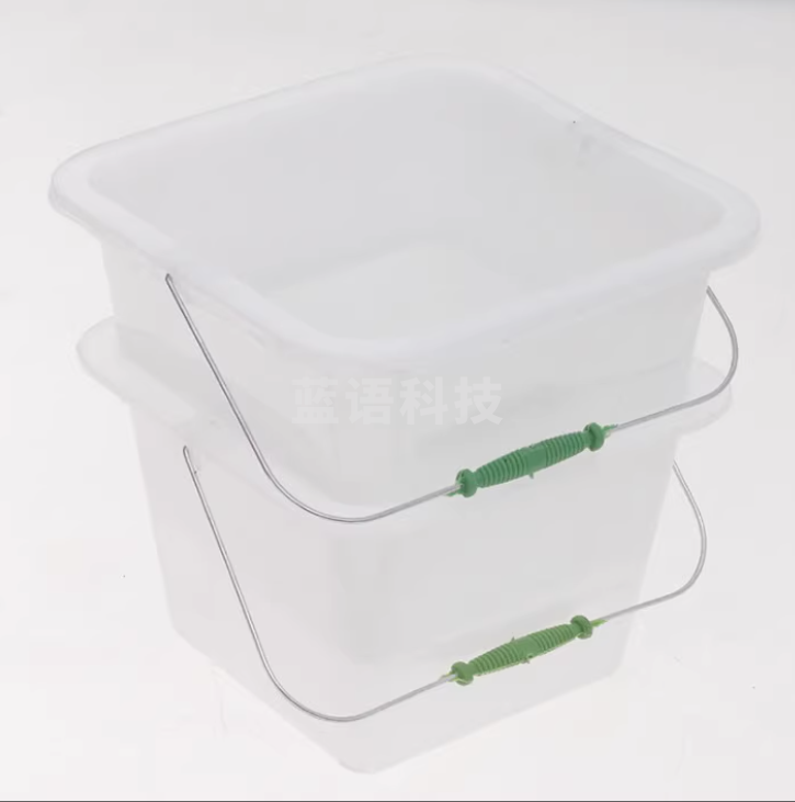 塑料油漆桶白色方形清洁桶