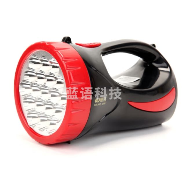 康铭手电筒充电强光手电筒探照灯手提灯KM-2612