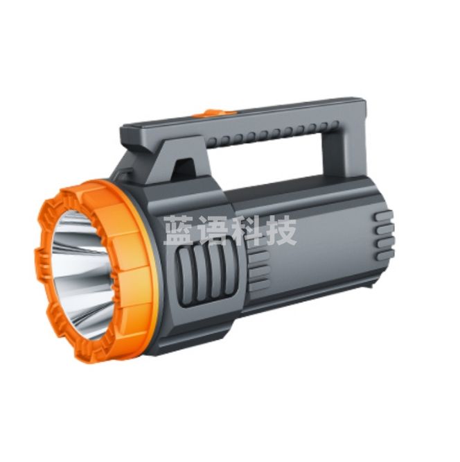 康铭手电筒强光手提灯户外探照灯KM-2702