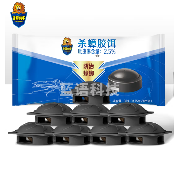 超威  蟑螂药盒   灭蟑螂饵剂杀蟑螂除蟑螂 8个/盒   请按8的倍数下单