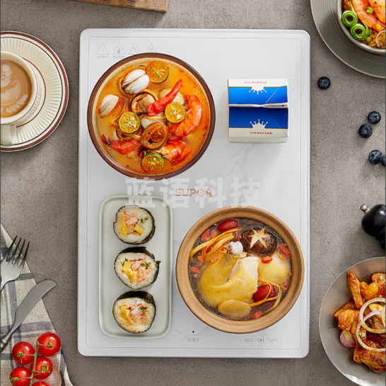 苏泊尔 暖菜板 饭菜保温板热菜板  双档调温多功能加热板 BF4028A803   货号：WY