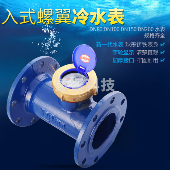 法兰机械水表DN65