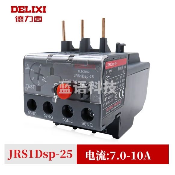 德力西 JRS1Dsp-25 380V热继电器7.0-10A
