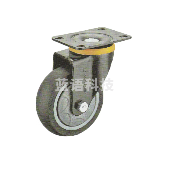 常成  4寸平底活动胶轮  静音轮  货号：HXE