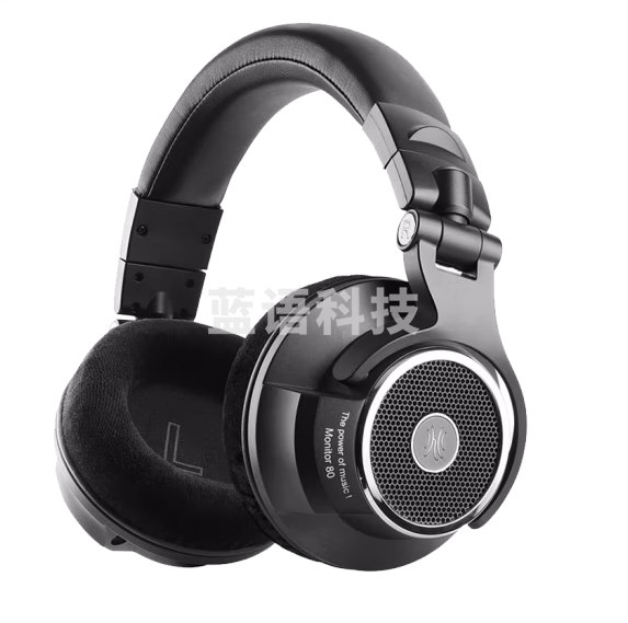 OneOdio 录音师棚专业耳机 有线头戴式专用开放式耳麦 Monitor 80  货号：JC