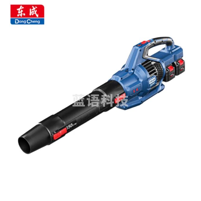东成 锂电吹风机 DCQF40171H2S 充电式强力吹灰机20V6.0Ah双电池 吹尘器