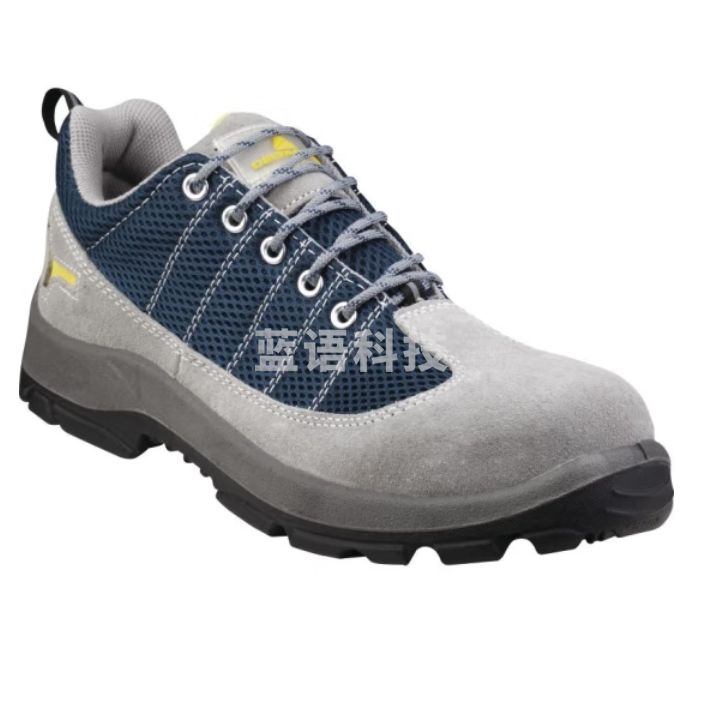 代尔塔 安全鞋 防砸防刺穿防静电防滑安全鞋 301232 蓝/灰（38~44码）