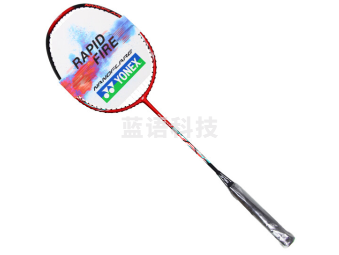 YONEX尤尼克斯羽毛球拍疾光羽拍NF-DR全碳素单拍已穿线附手胶 红黑