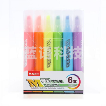 晨光AHMV7602星彩荧光荧光笔6色