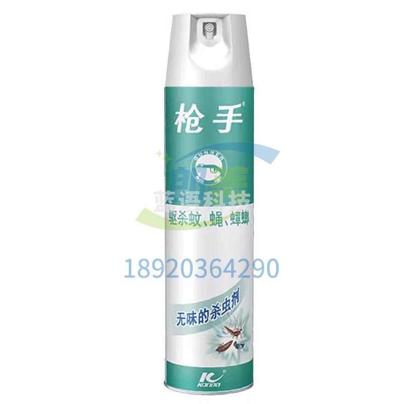 枪手杀虫气雾剂无味杀虫剂600ml家用室内灭蚊子苍蝇蟑螂药蚂蚁蛾