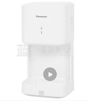 松下(Panasonic)FJ-T09A3C 干手器 烘手机 速干机 自动感应烘手器 珍珠白