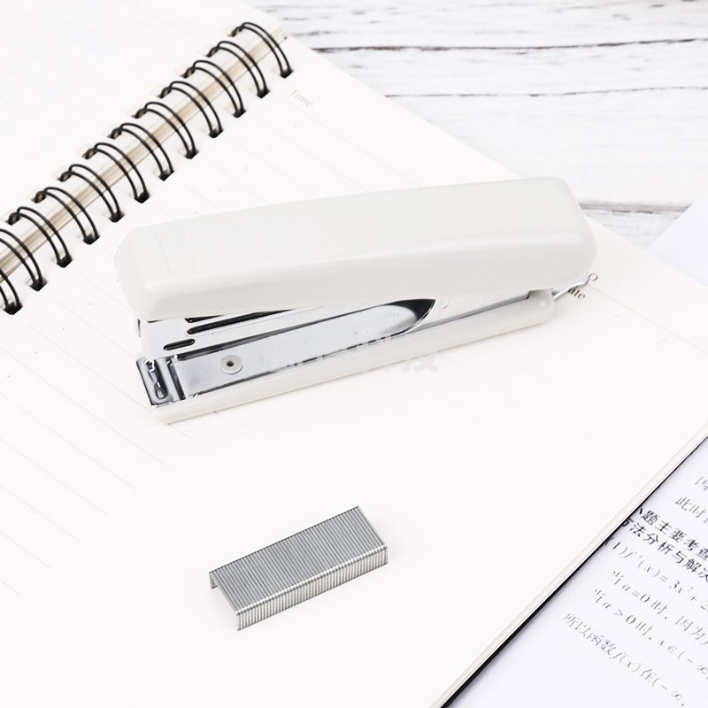 晨光(M&amp;G)文具10#订书机  金属耐用订书器 尾部自带起钉器(适用10#钉) 灰色单个装ABS92748.