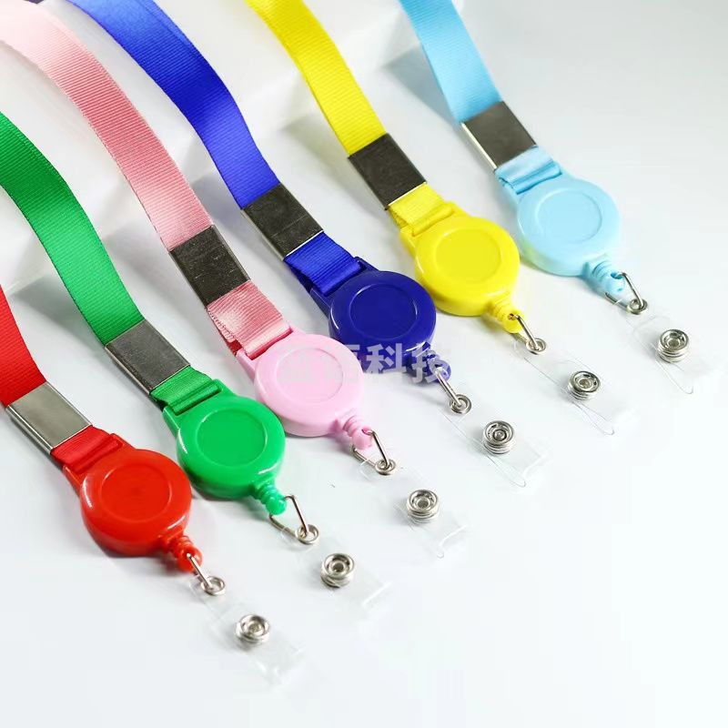 挂绳伸缩扣 挂绳易拉扣 挂绳吊绳 工作证件套挂绳伸缩扣 20个起售