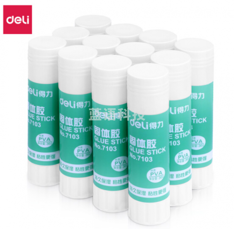 得力7103固体胶(无色)