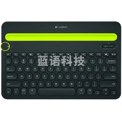 罗技(Logitech) K480 多设备蓝牙键盘 IPAD键盘 手机键盘 白色