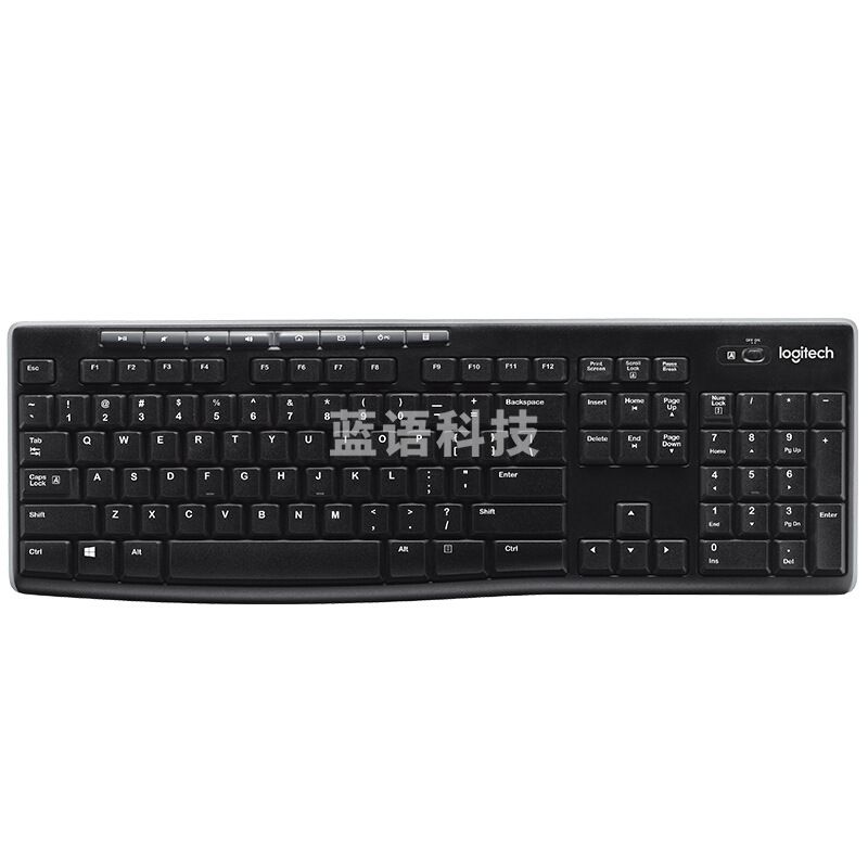 罗技 k270 无线键盘 黑色