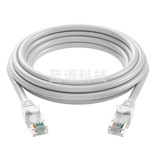 山泽(SAMZHE)GRE-6020 六类网线 CAT6类千兆网络连接线 2米 非屏蔽双绞成品跳线 白色