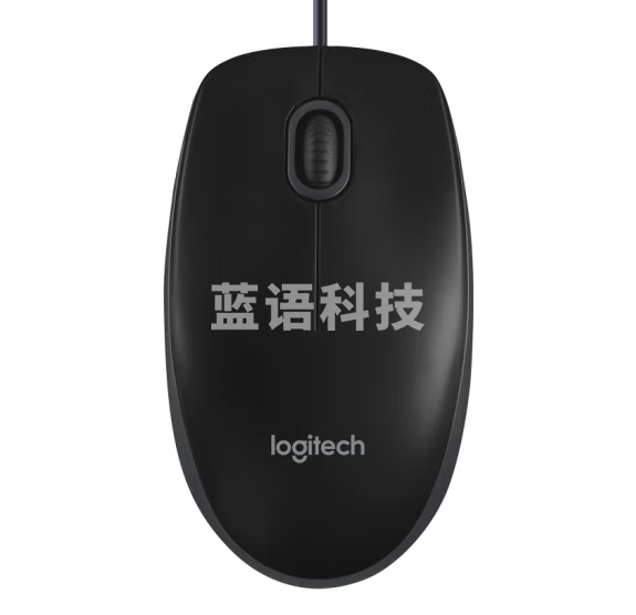 罗技(Logitech) B100 企业版 有线鼠标 黑色
