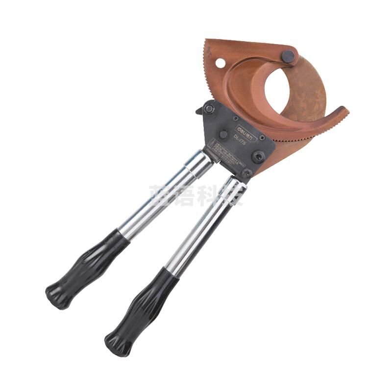 得力工具DL－J75棘轮电缆剪3x120mm或75mm(单位：把)