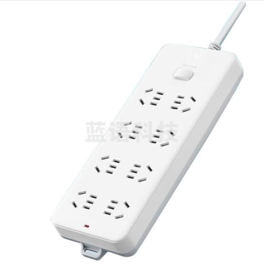 公牛(BULL) GN-217插座 8位总控全长3米