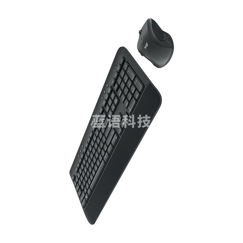 罗技 Logitech 无线键鼠套装 MK545 带2.4G接收器-USB (黑色)