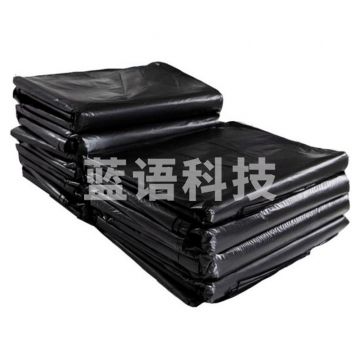 黑色垃圾袋 1米*1.1米 (50个/包)   .065