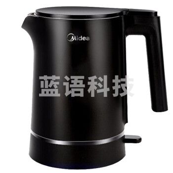 美的(Midea)电热水壶热水壶电水壶烧水壶双层防烫1.5L容量304不锈钢HJ1517a  TJRRSFYJD202302071236158