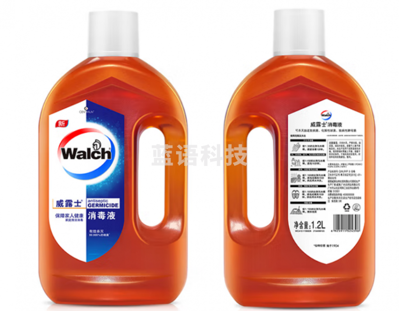 威露士消毒液1.2L 杀菌 衣物家居宠物玩具环境 消毒除菌 非84酒精  单瓶装