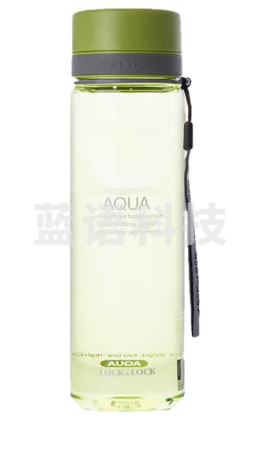 乐扣乐扣(LOCK&LOCK) 水杯塑料水杯子防漏便携运动水杯随手杯 HLC634 绿色770ML (