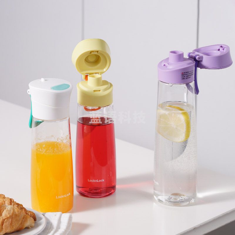 乐扣乐扣(lock&amp;lock)纤纤杯Tritan简约便携随手杯【530ml】ABF772(个)