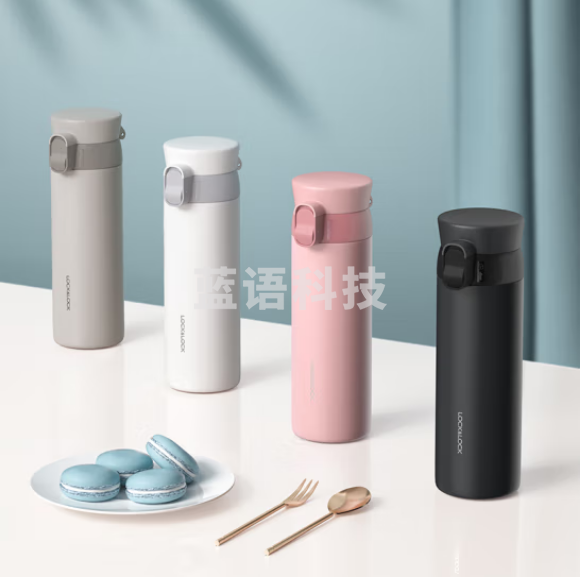 乐扣乐扣(LOCK&LOCK)憧憬弹跳保温杯 316不锈钢水杯450ML  LHC3240