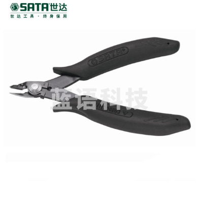 世达(SATA)防静电手柄附安全挡片斜口钳5"货号 75103