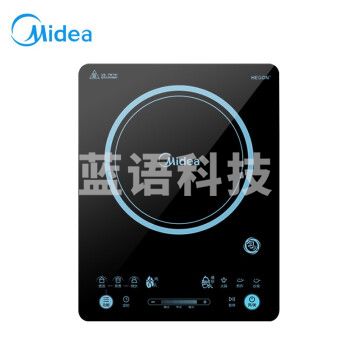 美的(Midea)电磁炉家用2200w大功率一键爆炒电池炉 触控式微晶面板坚实耐磨六大烹饪功能电磁灶 C22-HT2218HM
