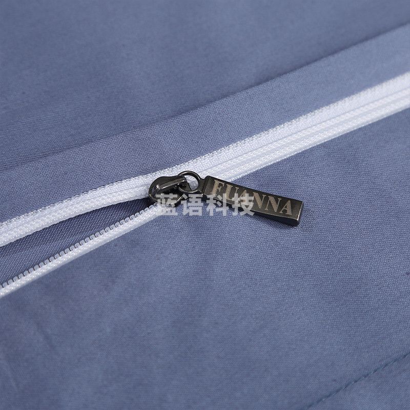 富安娜家纺 纯棉被套单件 60支长绒棉全棉被罩 双人加大 罗马情怀230*229cm