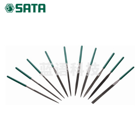 世达(SATA)10件套什锦锉3x140MM/10件套小锉刀钢锉组合套装 03801